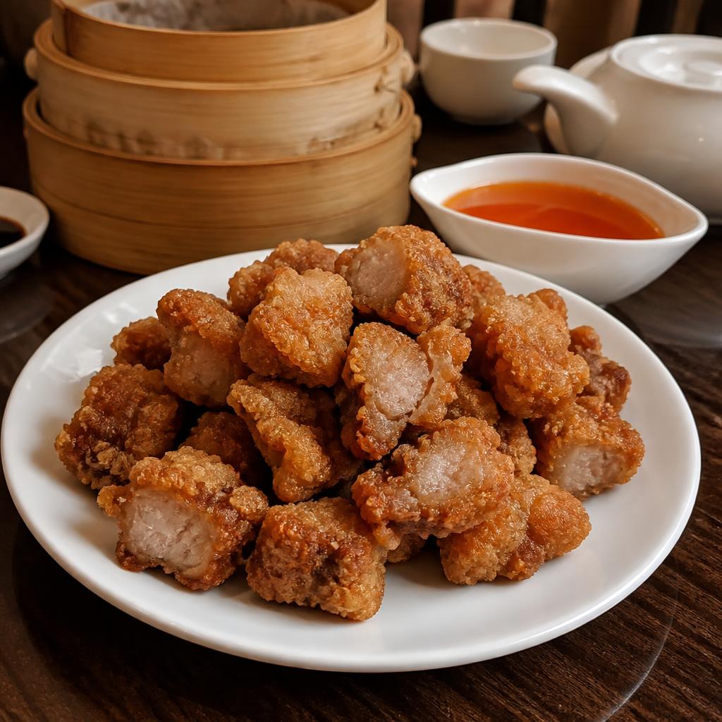 Sweet and sour crispy pork