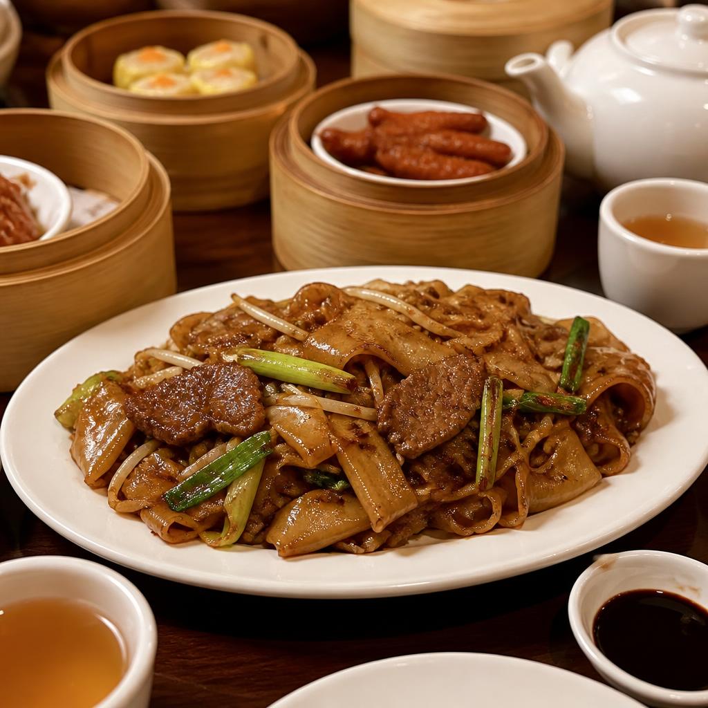 Cantonese dim sum and barbecue